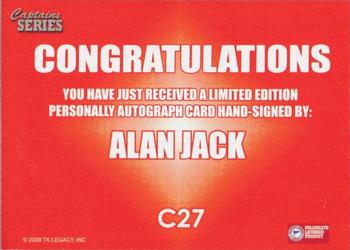 2004-09 TK Legacy Ohio State Buckeyes - Captains Club Autographs #C27 Alan Jack Back