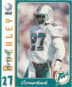 1996 AT&T Miami Dolphins #NNO Terrell Buckley Front