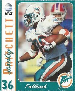 1996 AT&T Miami Dolphins #NNO Stanley Pritchett Front