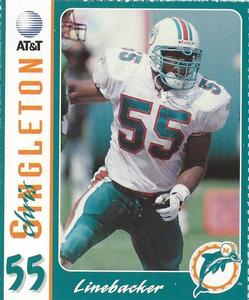 1996 AT&T Miami Dolphins #NNO Chris Singleton Front