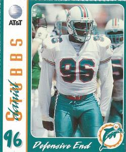 1996 AT&T Miami Dolphins #NNO Daniel Stubbs Front