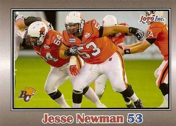 2012 JOGO #20 Jesse Newman Front