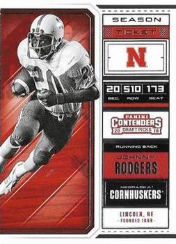 2018 Panini Contenders Draft Picks #55 Johnny Rodgers Front