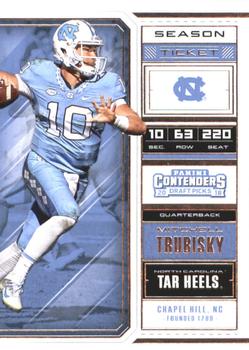 2018 Panini Contenders Draft Picks #74 Mitchell Trubisky Front