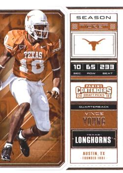 2018 Panini Contenders Draft Picks #99 Vince Young Front