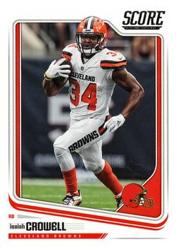 2018 Score #76 Isaiah Crowell Front