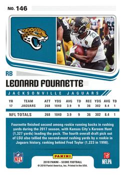 2018 Score #146 Leonard Fournette Back