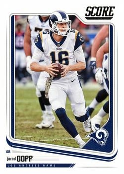 2018 Score #166 Jared Goff Front