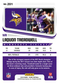 2018 Score #201 Laquon Treadwell Back