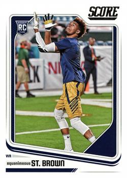 2018 Score #398 Equanimeous St. Brown Front