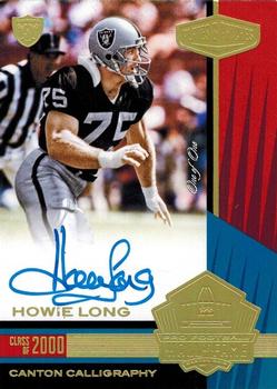 2017 Panini Plates & Patches - Canton Calligraphy Gold #CC-HL Howie Long Front