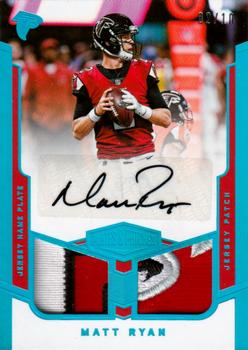 2017 Panini Plates & Patches - Plates and Patches Autographed #PP-1 Matt Ryan Front