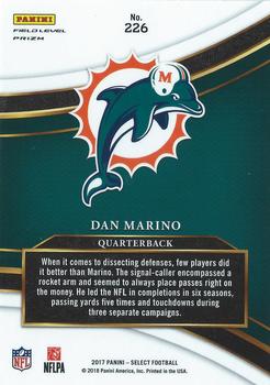 2017 Panini Select - Silver #226 Dan Marino Back
