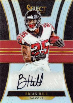 2017 Panini Select - Rookie Signatures Prizm #RS-BH Brian Hill Front