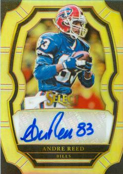 2017 Panini Select - Signatures Prizm #SP-AR Andre Reed Front