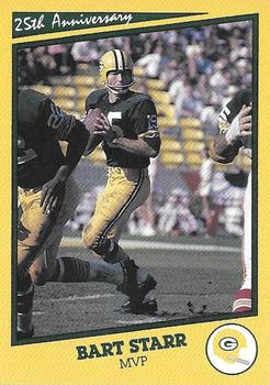1990 Green Bay Packers 25th Anniversary #2 Bart Starr Front