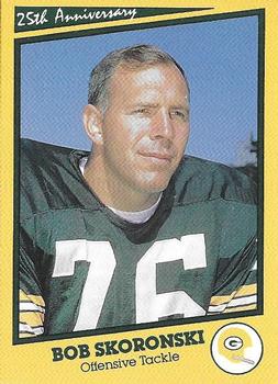 1990 Green Bay Packers 25th Anniversary #4 Bob Skoronski Front