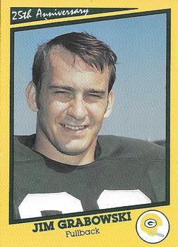 1990 Green Bay Packers 25th Anniversary #12 Jim Grabowski Front