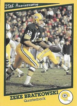 1990 Green Bay Packers 25th Anniversary #16 Zeke Bratkowski Front