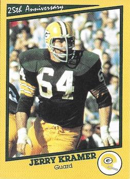 1990 Green Bay Packers 25th Anniversary #18 Jerry Kramer Front