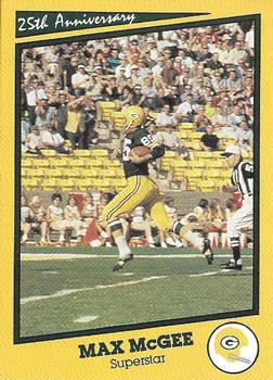 1990 Green Bay Packers 25th Anniversary #26 Max McGee Front