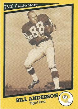 1990 Green Bay Packers 25th Anniversary #39 Bill Anderson Front