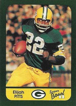 1991 Champion Cards Green Bay Packers Super Bowl II 25th Anniversary #27 Elijah Pitts Front