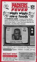1990 Green Bay Packers Schultz Piggly Wiggly #54 Robert Brown Front