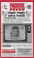 1990 Green Bay Packers Schultz Piggly Wiggly #65 Vince Workman Front