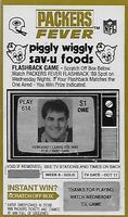 1990 Green Bay Packers Schultz Piggly Wiggly #77 Alan Veingrad Front