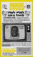 1990 Green Bay Packers Schultz Piggly Wiggly #94 Burnell Dent Front
