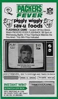 1990 Green Bay Packers Schultz Piggly Wiggly #155 Blaise Winter Front
