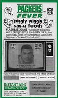 1990 Green Bay Packers Schultz Piggly Wiggly #156 Vince Workman Front