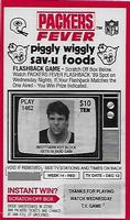 1990 Green Bay Packers Schultz Piggly Wiggly #182 Ken Ruettgers Front