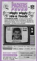 1990 Green Bay Packers Schultz Piggly Wiggly #195 Alan Veingrad Front
