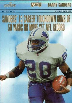 1998 Playoff Momentum SSD Hobby - Headliners #3 Barry Sanders Front