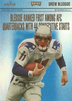 1998 Playoff Momentum SSD Hobby - Headliners #8 Drew Bledsoe Front