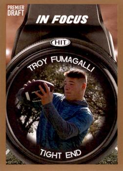 2018 SAGE HIT - Gold #108 Troy Fumagalli Front