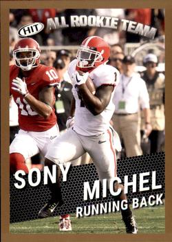 2018 SAGE HIT - Gold #127 Sony Michel Front