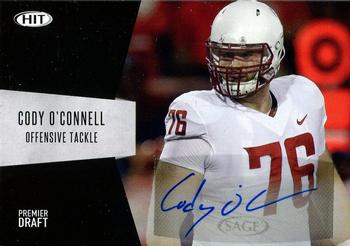 2018 SAGE HIT - Autographs Black #A-8 Cody O'Connell Front