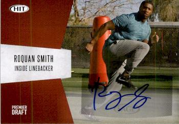 2018 SAGE HIT - Autographs Red #A-43 Roquan Smith Front
