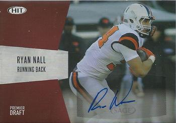 2018 SAGE HIT - Autographs Red #A-35 Ryan Nall Front