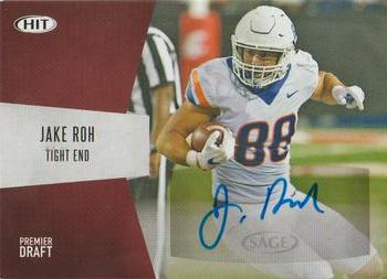 2018 SAGE HIT - Autographs Red #A-77 Jake Roh Front