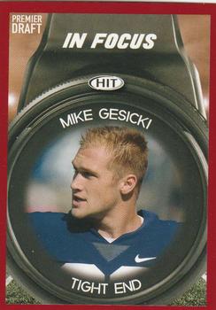 2018 SAGE HIT - Red #42 Mike Gesicki Front