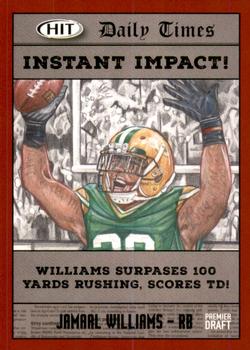 2018 SAGE HIT - Red #65 Jamaal Williams Front