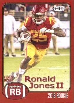 2018 SAGE HIT - Red #104 Ronald Jones II Front