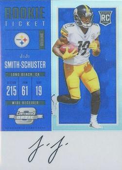 2017 Panini Contenders Optic - Blue #127 JuJu Smith-Schuster Front