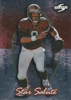 1998 Score - Star Salute Promos #3 Steve Young Front