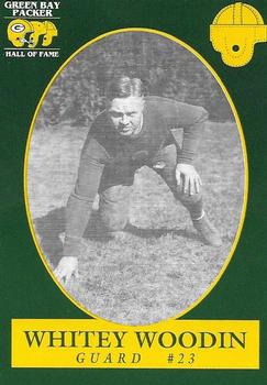1992 Green Bay Packer Hall of Fame #8 Whitey Woodin Front