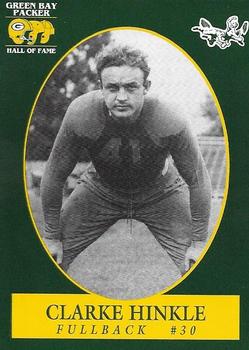 1992 Green Bay Packer Hall of Fame #23 Clarke Hinkle Front